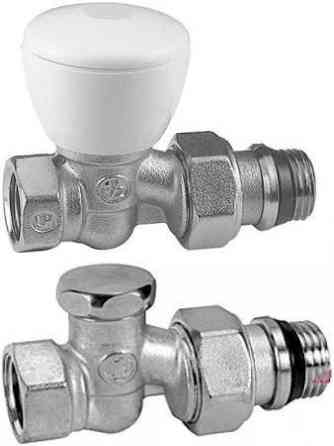 Набір кранів для радіатора прямий під вентиль+ прямий під ключ 1/2 Britolli Харків