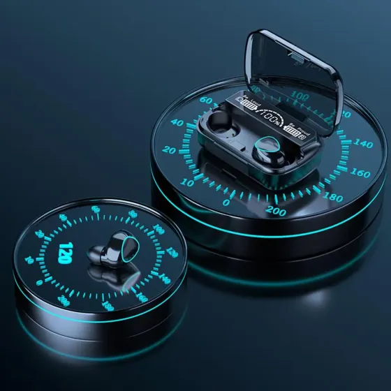 Беспроводные наушники вкладыши с микрофоном для Андроид и IOS TWS WIRELESS (M10) Коломия