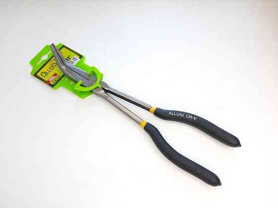 Длинногубцы загнутые. 11", 90° 27590 Alloid Винница