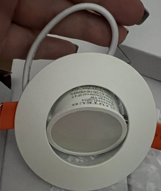 Набор светильников врезных, 6 шт, с регулированием освещением. Харьков - изображение 7