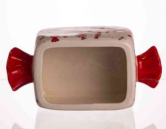 Цукерниця новорічна порцелянова 24×11.5×8 (см) CR-1-22 Київ