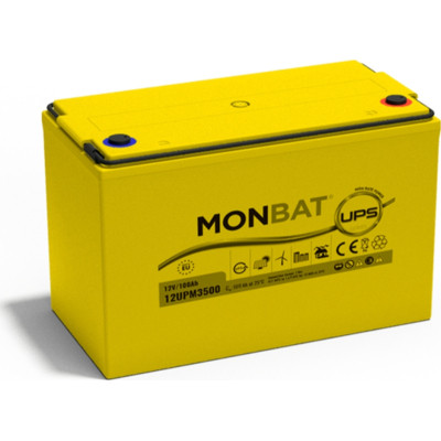 Батарея к ИБП MONBAT 12V-100Ah, AGM (12UPM3500) Винница - изображение 1