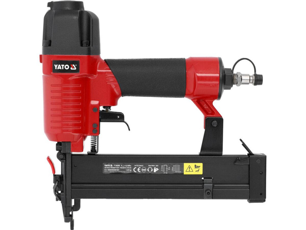 Степлер пневматичний YATO: при тиску P= 4-7,5 Bar, для скоб h= 16-40 мм, [10] Одесса - изображение 1