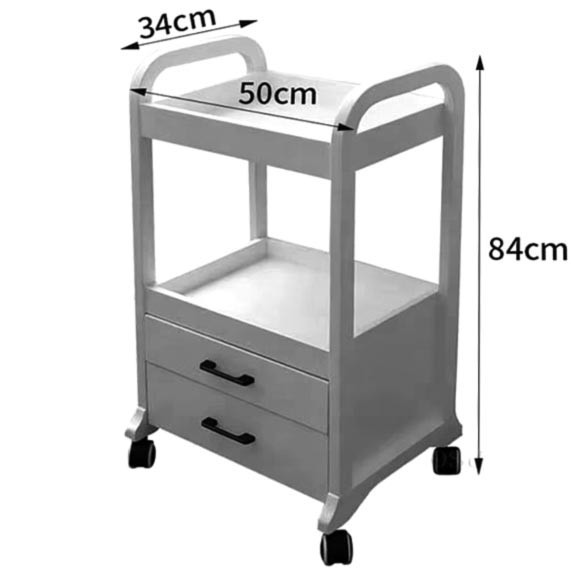 Етажерка для ванної на коліщатах "Лінтеро" зефір Миколаїв - фото 2