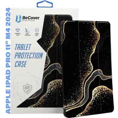 Чехол для планшета BeCover Smart Case Apple iPad Pro 11" M4 2024 Black Abstraction (711630) Винница