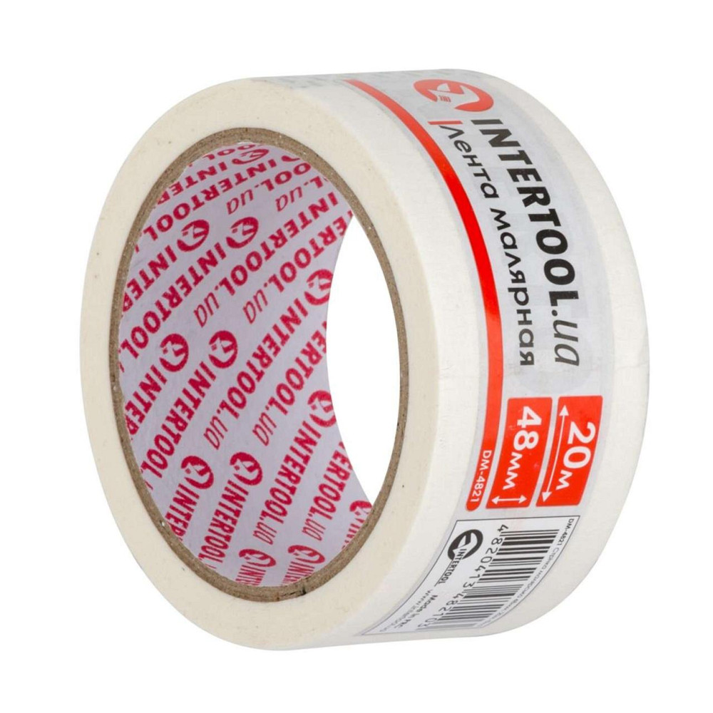 Стрічка малярська 48мм, 20м, біла Мукачево - фото 1