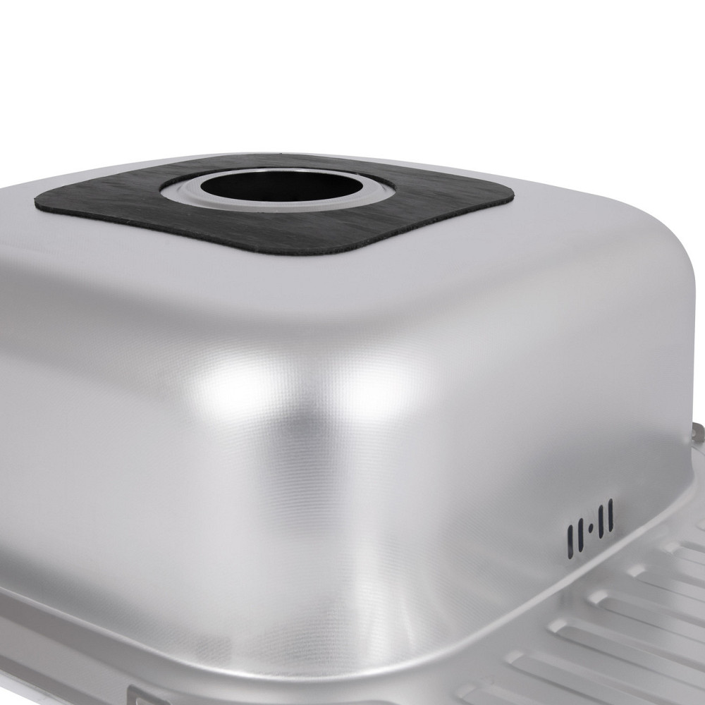 Кухонная мойка Brinex 5848 0,8 мм Micro Decor (BRIN5848MDEC08) Киев - изображение 5