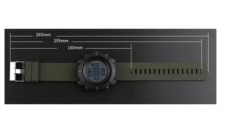 Чоловічий спортивний годинник Skmei 1213 dekker (Зелений) Вінниця - фото 9