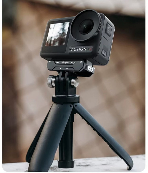 Кріплення швидкознімне DJI Action 5/Pro/4/3/Osmo 360 алюмінієве aMagisn AA09 Київ - фото 4