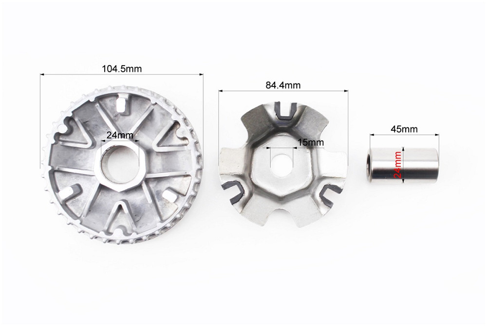 Варіатор передній к-кт Honda LEAD100 + втулка Киев - изображение 3