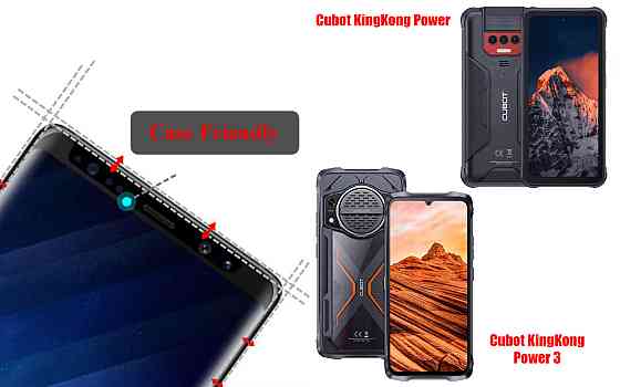 Захисне скло HyperGlass Pro для Cubot KingKong Power, KingKong Power 3 – максимальна чутливість та захист Київ