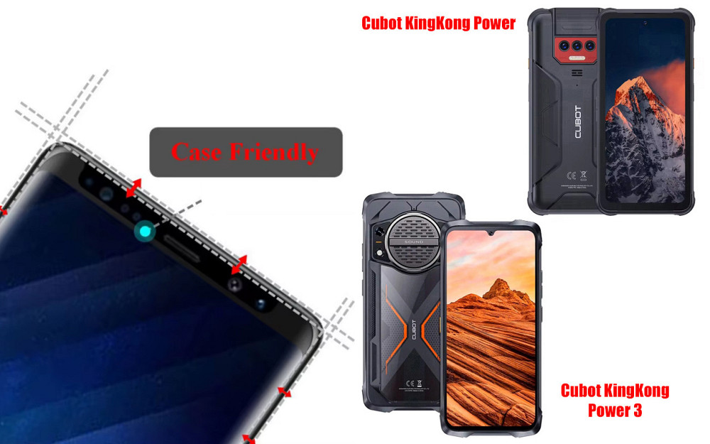 Захисне скло HyperGlass Pro для Cubot KingKong Power, KingKong Power 3 – максимальна чутливість та захист Київ - фото 4