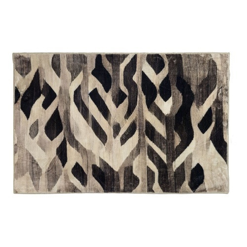 Килимок універсальний для підлоги Плюш Абстракція 75*150см бежевий Дариана Житомир - фото 1