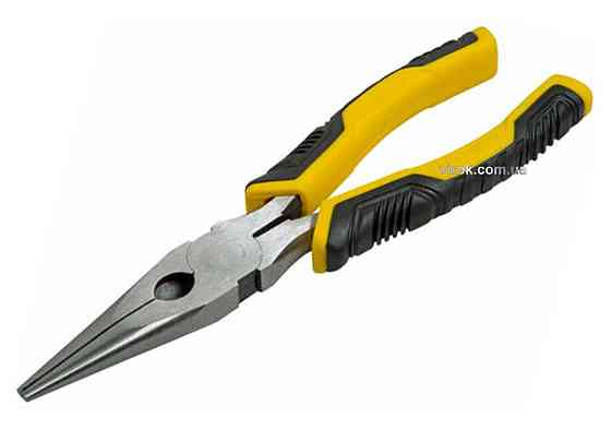 Щипці подовжені, тонкі "Stanley"; l= 200 мм Одеса