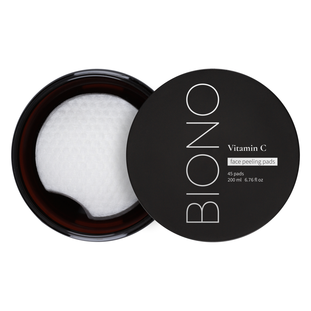 Пилинг-диски с витамином С для лица Biono 45 шт 200 мл Киев - изображение 4