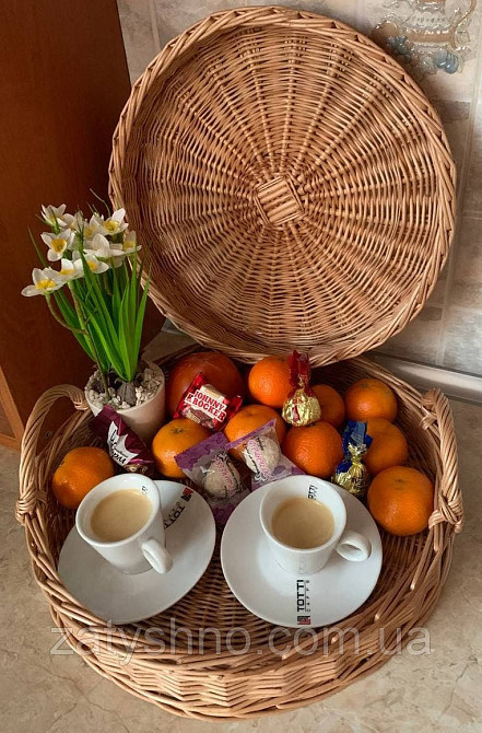 Поднос плетеный из лозы Киев - изображение 6