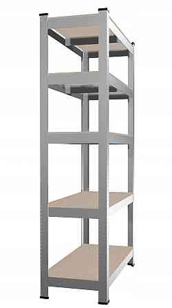 Стелаж металевий 200х90х40 5 полиць (сірий) Київ