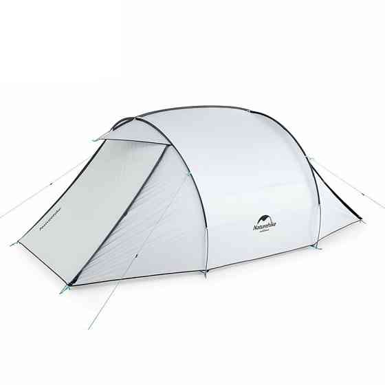 Тримісний намет Naturehike Cloud Fun NH19ZP006 210T/Silver Coated (Білий) Вінниця