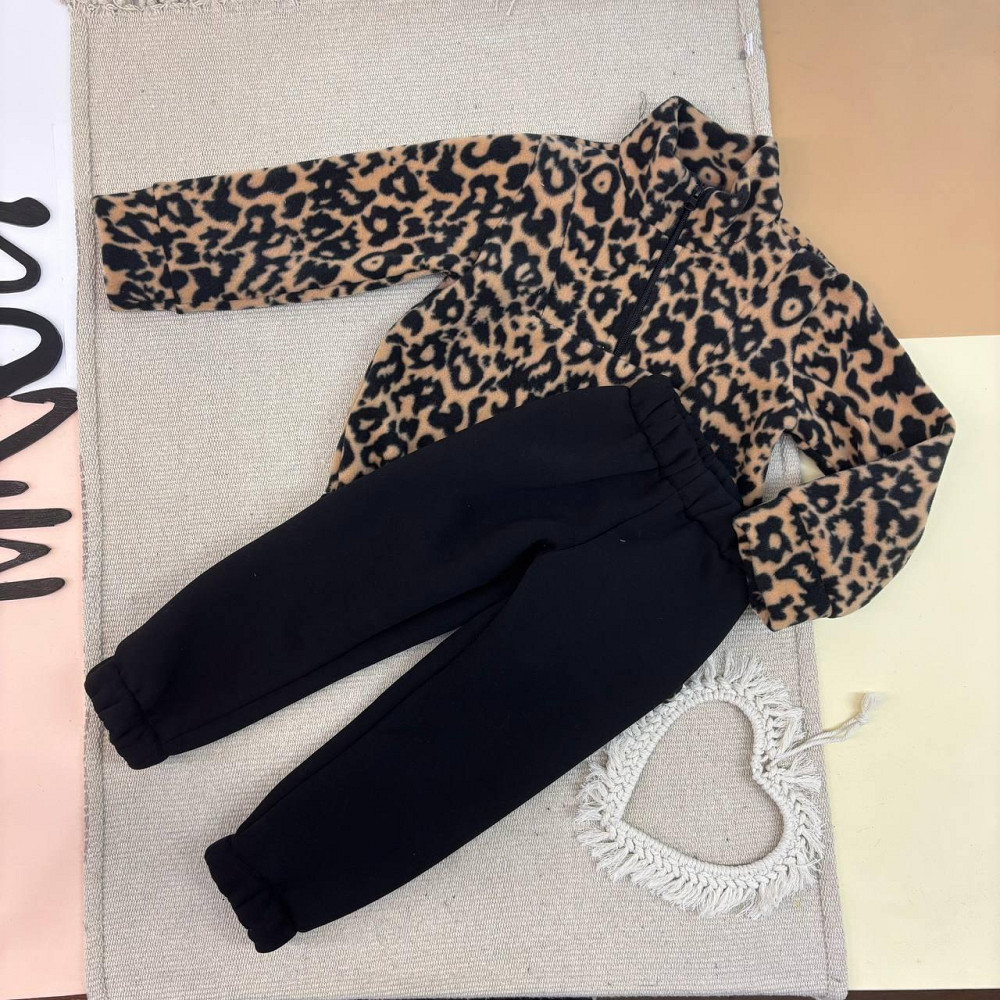 Дитячий теплий костюм (толстовка+штани)  Леопард Кам'янець-Подільський - фото 2