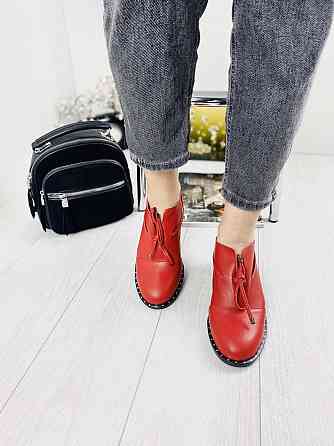 Sothby 's Туфлі жіночі Sothby 's T-593/2 червоні (весна-літо, шкіра натуральна) (2750) Коломия