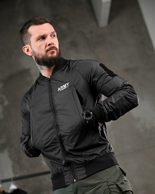 Вітровка штурмовка Army black ПП7554 Одеса - фото 5