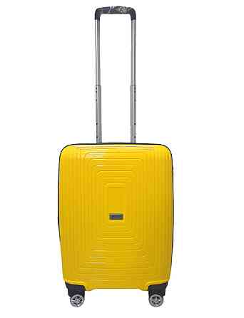 Чемодан пластиковый AIRTEX 241 малый 55 см желтый Киев