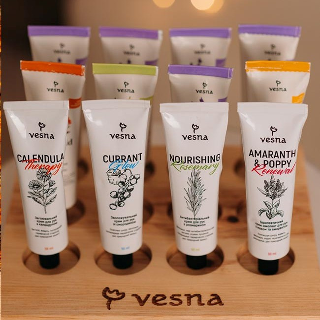 Крем для рук з Чорнобривцями Vesna 50 мл Київ - фото 4