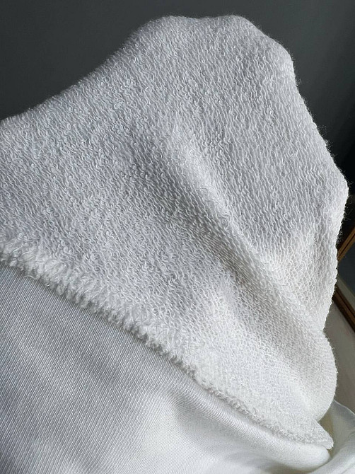 Костюм женский Quzen 485-485 Barbie оверсайз свитшот и брюки палаццо белый, белый, L Киев - изображение 17