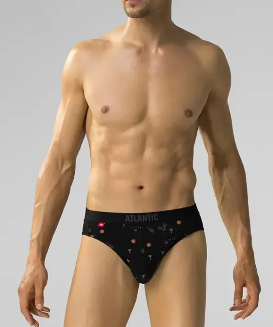 Мужские трусы Atlantic хлопок. Набор 3 шт. 3MP-171 XXL Киев - изображение 4
