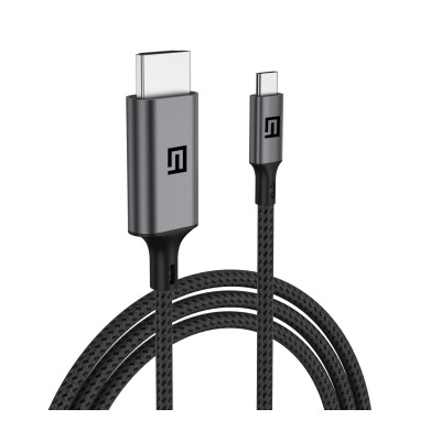 Кабель мультимедійний USB-C to HDMI 2.0m 4K60Hz black Armorstandart (ARM76891) Вінниця - фото 1