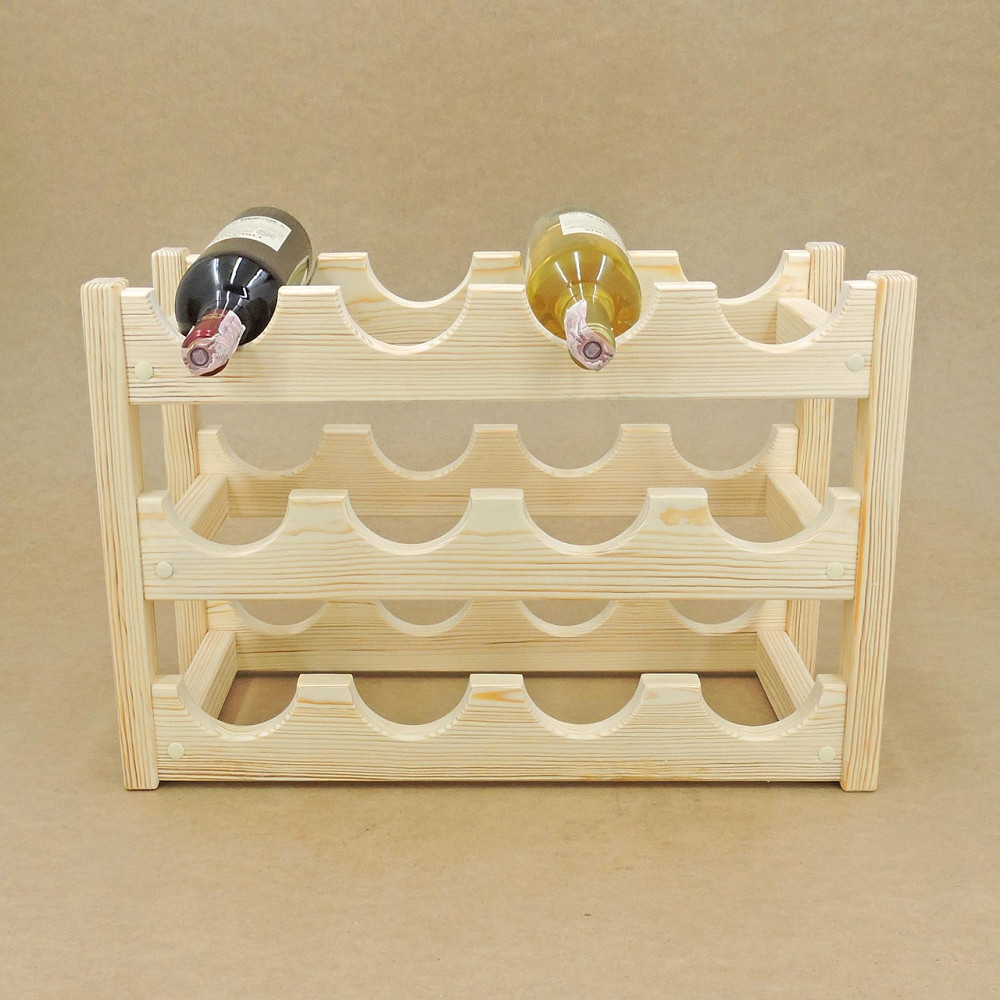 Настольная винная полка 