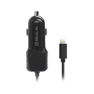 Зарядний пристрій REAL-EL CA-17 black (EL123160010) Вінниця - фото 2