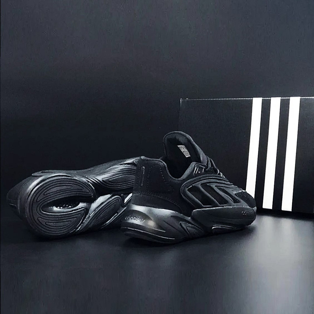 Кроссовки Мужские Adidas Ozelia Чёрные Адидас с Амортизацией Для Бега (размеры: 41,42,43,44,45) - 37-4 Днепр - изображение 3