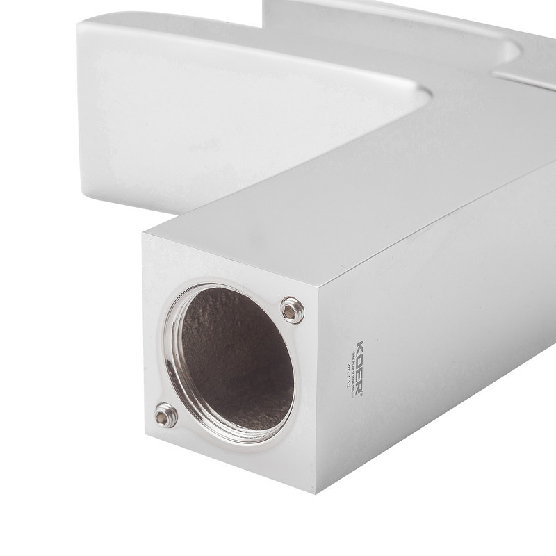 Смеситель водопад для умывальника Koer KB-14007-01, хромированное покрытие (KR3446) Харьков - изображение 2