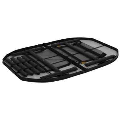 Туристичний стіл Bo-Camp Northgate Oval 120x80 cm Black/Grey (1404187) Вінниця