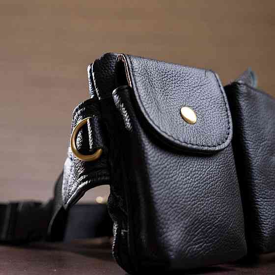 Сумка на пояс Черная (Vintage) Киев