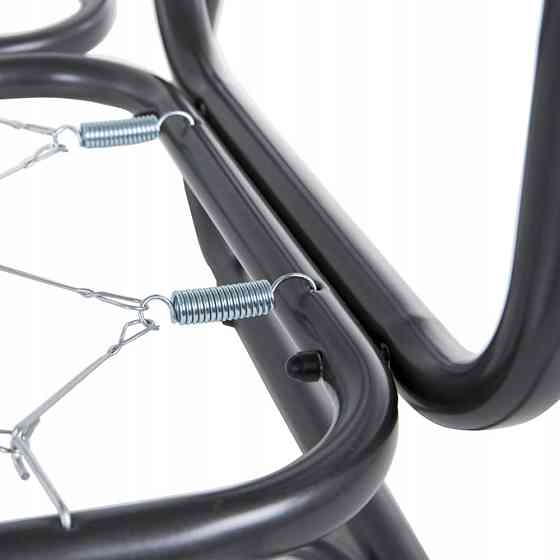 Гойдалка садова Patio Celebes, сіро-бірюзовий геометричний принт Київ