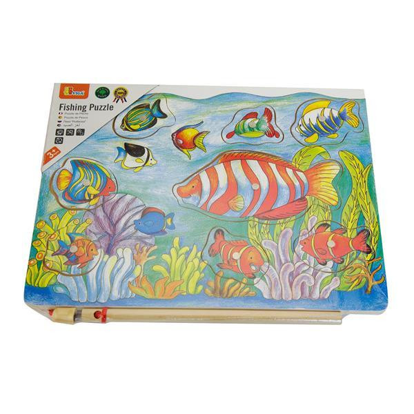 Пазл Viga Toys Магнітна рибалка (58423) Харків - фото 2