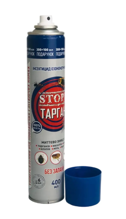 Аерозоль дихлофос Стоп Тарган для всіх видів комах (без запаху) 400 мл Вінниця