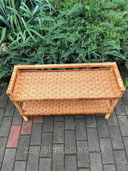 Полка плетеная для обуви из лозы Киев - изображение 7