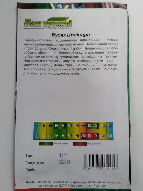 Свекла 