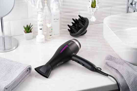 Фен ARDESTO Violet PRO HD-Y223PRO, 1850-2200Вт, 2 швидкості , 3 темп.режими, дифузор, чорний Київ