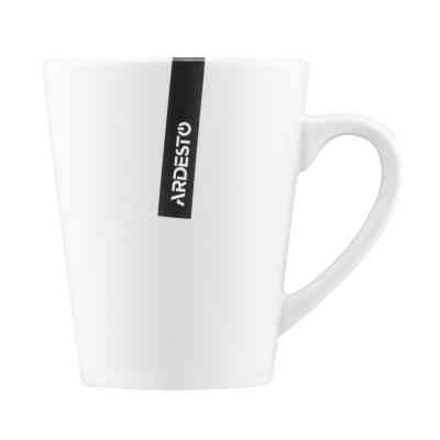 Чашка Ardesto Mario, 240мл, кераміка, білий (AR3480W) Вінниця