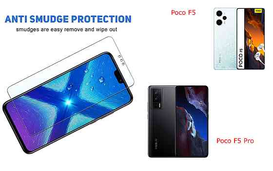 Защитное стекло NeoGlass для Poco F5, Poco F5 Pro – ультрапрозрачное и устойчивое Киев
