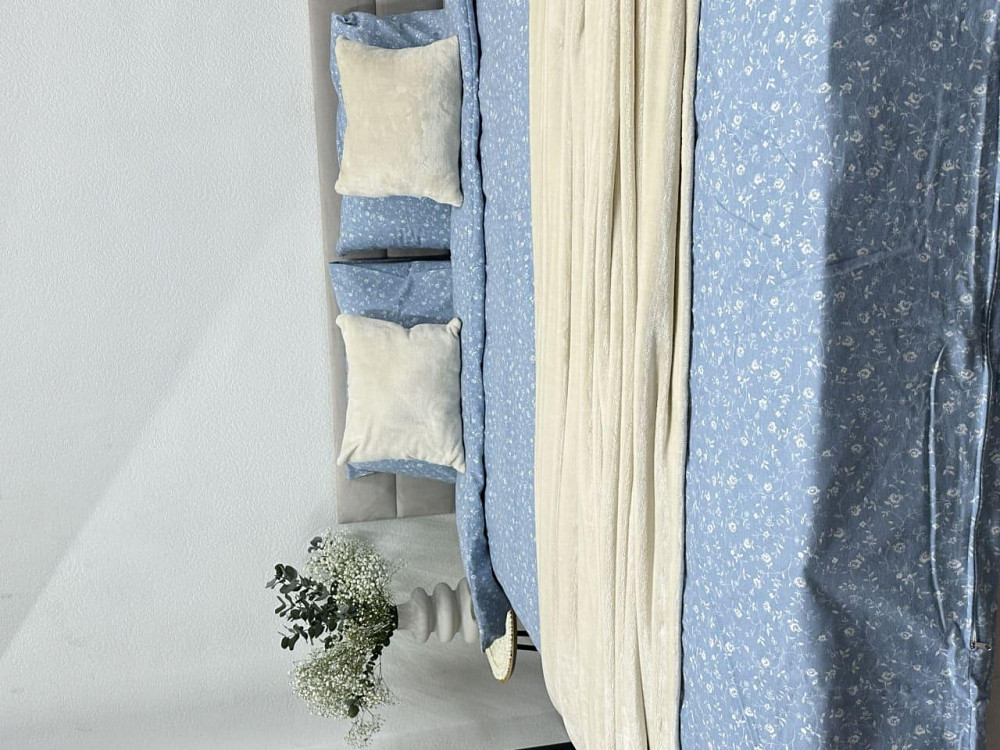 Ecotton Комплект постільної білизни Ecotton полуторний 150х215 см блакитний (250958) Коломия - фото 8