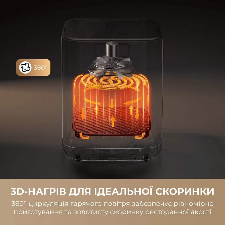 Мультипіч Mova AeroChef FD10 Pro Max Black (MOVA-FD10-PMAX-B) ( 19543 ) Харків - фото 12