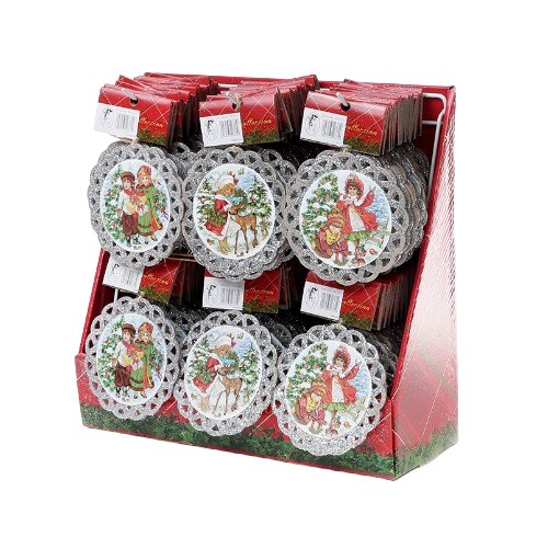 Ялинкова прикраса мікс(3 дизайни) в дисплеї БОНА ДИ Житомир - изображение 1