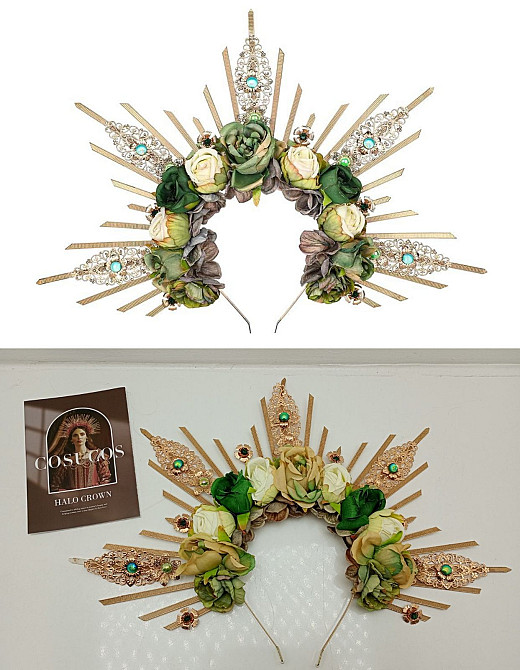 Корона ручної роботи "Лісова Богиня" COSUCOS (Б клас) Луцьк - фото 1