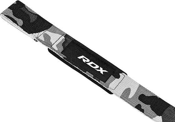 Лямки для тяги RDX W1 Gym Single Strap Camo Gray Plus Каменское