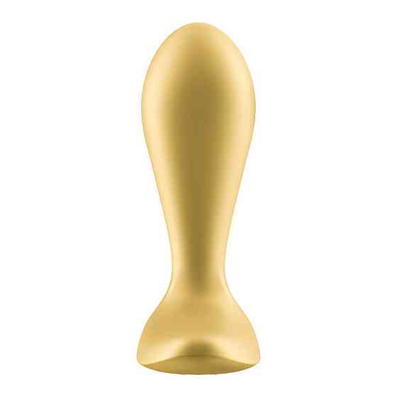 Анальна смарт-пробка з вібрацією Satisfyer Intensity Plug Gold Sex Aura Київ